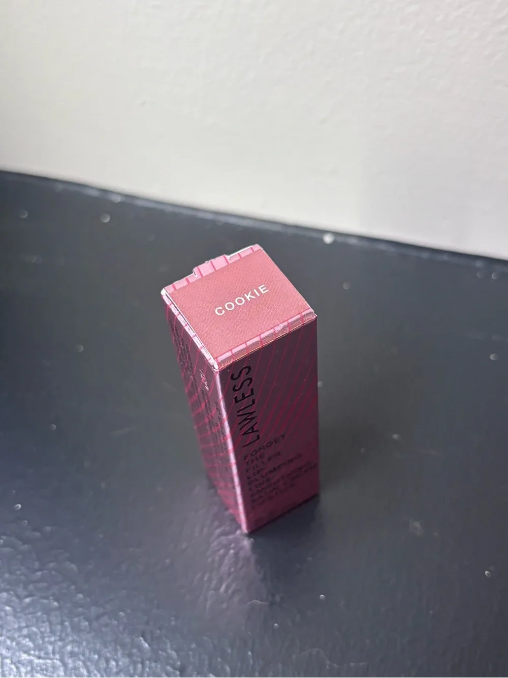 LAWLESS Satin Cream Lipstick - Cookie (Deep Pink Packaging)